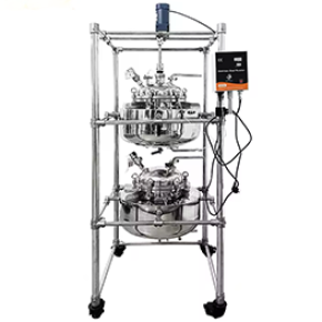 Customizable 20L 50L Pilot Plant Stainless Steel Chemical Reactor 316 Stainless Steel Laboratory Reactor