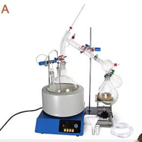 5L short path distillation kit turnkey molecular distillation system fractional distillation plant