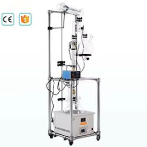 10L Laboratory Horizontal Rectification Column with Electromagnetic Reflux Funnel for Efficient Distillation