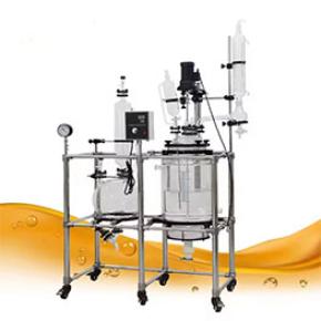 Chemical Combination Glass Jacketed Filtering Crystallization Reactor - Available in 1L to 200L Sizes, Light Glasses for Efficient Filtration and Crystallization